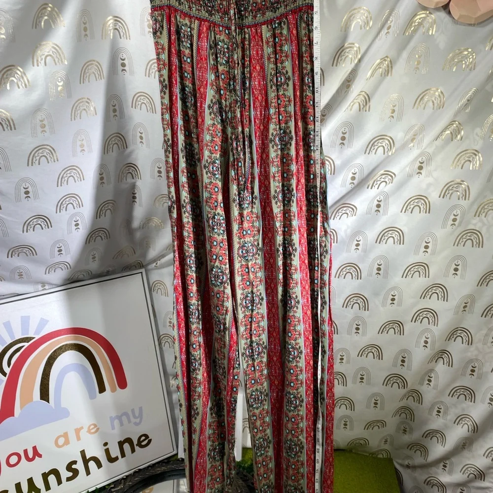 Love 83 Multicolor Wide-Leg Pants - Picture 6 of 10